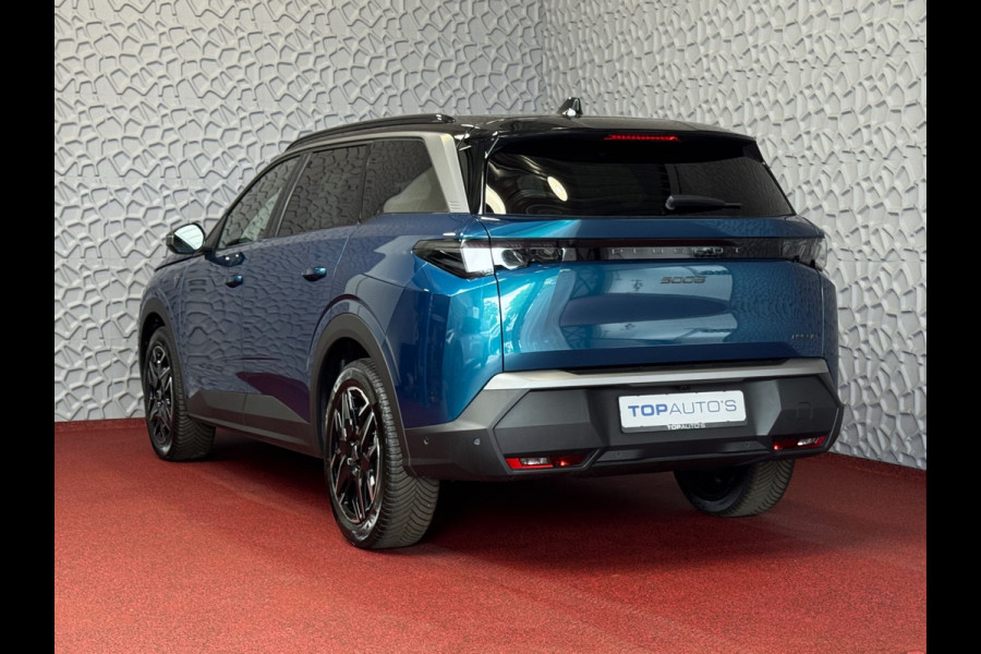 Peugeot 5008 1.2 HYBRID 145 GT NIEUWE AUTO 7PERS OPENDAK STOEL/STUUR VERW. ELEK.KLEP LED 7P 7 Persoons