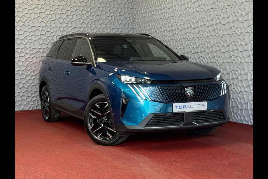 Peugeot 5008 1.2 HYBRID 145 GT NIEUWE AUTO 7PERS OPENDAK STOEL/STUUR VERW. ELEK.KLEP LED 7P 7 Persoons