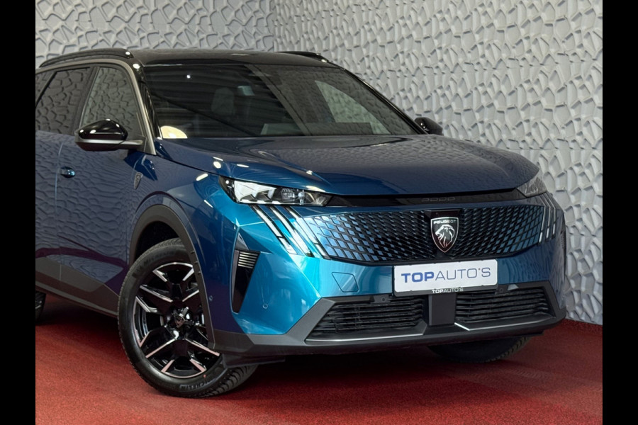 Peugeot 5008 1.2 HYBRID 145 GT NIEUWE AUTO 7PERS OPENDAK STOEL/STUUR VERW. ELEK.KLEP LED 7P 7 Persoons