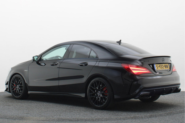 Mercedes-Benz CLA-Klasse AMG 45 4MATIC Memory, Sfeerverlichting, Harmen & Kardon, Apple Carplay, ACC, 19"