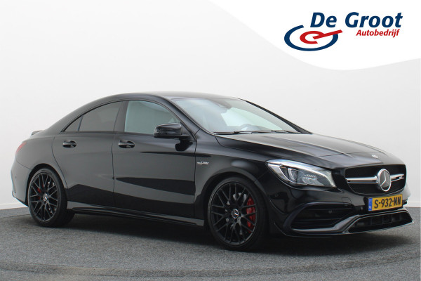 Mercedes-Benz CLA-Klasse AMG 45 4MATIC Memory, Sfeerverlichting, Harmen & Kardon, Apple Carplay, ACC, 19"