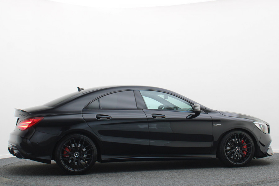 Mercedes-Benz CLA-Klasse AMG 45 4MATIC Memory, Sfeerverlichting, Harmen & Kardon, Apple Carplay, ACC, 19"