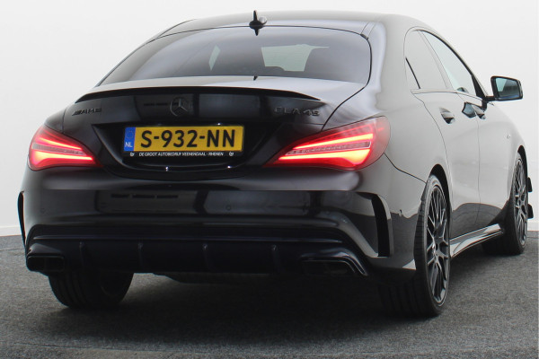Mercedes-Benz CLA-Klasse AMG 45 4MATIC Memory, Sfeerverlichting, Harmen & Kardon, Apple Carplay, ACC, 19"