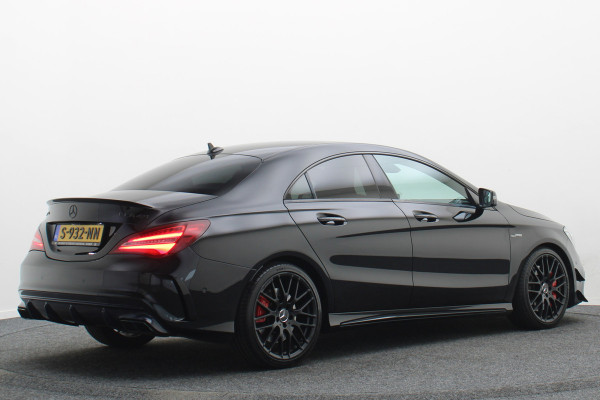Mercedes-Benz CLA-Klasse AMG 45 4MATIC Memory, Sfeerverlichting, Harmen & Kardon, Apple Carplay, ACC, 19"