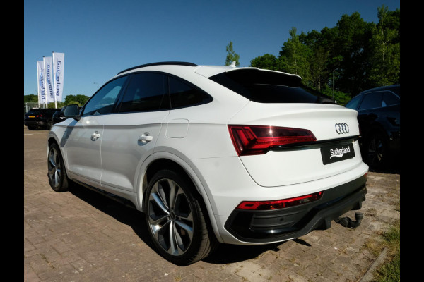Audi Q5 Sportback 55 TFSI e S edition 367 PK | S Line | Trekhaak | Luchtvering |  21 inch Audi Sport | Stoelverwarming | Bang&Olufsen | Adaptive cruise control | Dodehoeksensoren | Lendesteunverstelling