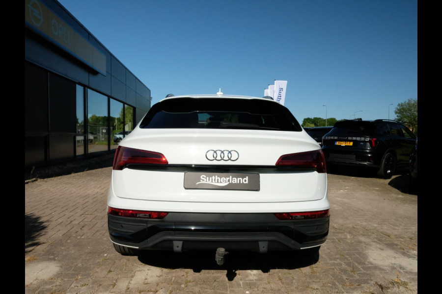 Audi Q5 Sportback 55 TFSI e S edition 367 PK | S Line | Trekhaak | Luchtvering |  21 inch Audi Sport | Stoelverwarming | Bang&Olufsen | Adaptive cruise control | Dodehoeksensoren | Lendesteunverstelling