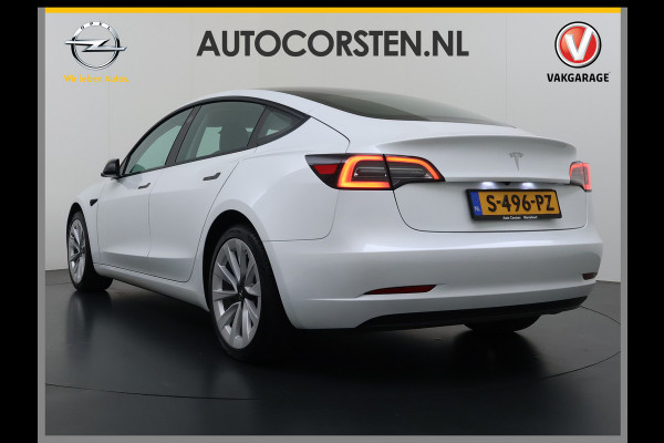 Tesla Model 3 RWD Plus SOH 92.9% Warmtepomp LFP Accu Lmv 19" Panoramadak Leder Navi Ecc Camera's Adap.Cruise Stoel+Stuurverwarming Elek.Achterklep Elek.Stoelen+Memory Led Draadloze telefoonlader 1e Eigenaar Origineel Nederlandse Auto