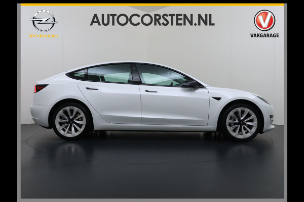 Tesla Model 3 RWD Plus SOH 92.9% Warmtepomp LFP Accu Lmv 19" Panoramadak Leder Navi Ecc Camera's Adap.Cruise Stoel+Stuurverwarming Elek.Achterklep Elek.Stoelen+Memory Led Draadloze telefoonlader 1e Eigenaar Origineel Nederlandse Auto