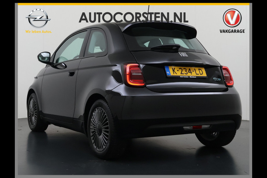 Fiat 500 Icon Long Range 42kWh SOH 91% Apple Carplay Android Auto Navi Ecc Cruise Control Pdc Keyless DAB Led Lmv Bluetooth Isofix Wifi Lane Assist Regen-Lichtsensor Grote Accu 1e Eigenaar Origineel Nederlandse Auto