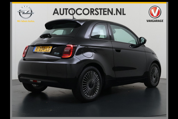 Fiat 500 Icon Long Range 42kWh SOH 91% Apple Carplay Android Auto Navi Ecc Cruise Control Pdc Keyless DAB Led Lmv Bluetooth Isofix Wifi Lane Assist Regen-Lichtsensor Grote Accu 1e Eigenaar Origineel Nederlandse Auto