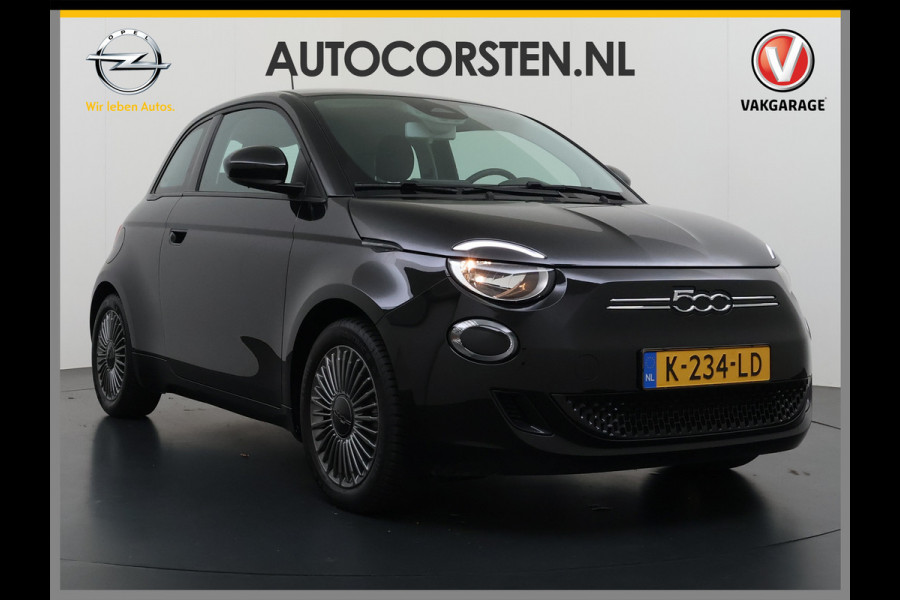 Fiat 500 Icon Long Range 42kWh SOH 91% Apple Carplay Android Auto Navi Ecc Cruise Control Pdc Keyless DAB Led Lmv Bluetooth Isofix Wifi Lane Assist Regen-Lichtsensor Grote Accu 1e Eigenaar Origineel Nederlandse Auto