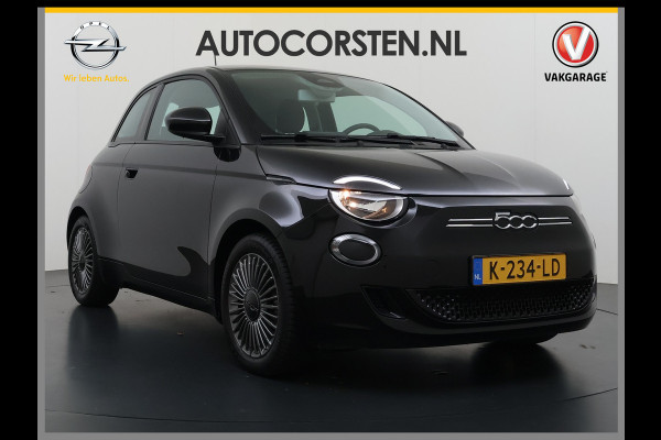 Fiat 500 Icon Long Range 42kWh SOH 91% Apple Carplay Android Auto Navi Ecc Cruise Control Pdc Keyless DAB Led Lmv Bluetooth Isofix Wifi Lane Assist Regen-Lichtsensor Grote Accu 1e Eigenaar Origineel Nederlandse Auto