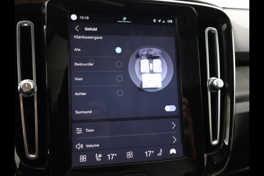 Volvo C40 RECHARGE ULTIMATE 69 kWh + 20 INCH | PANORAMA | 360 CAMERA | HARMAN/KARDON | ADAPTIVE CRUISE