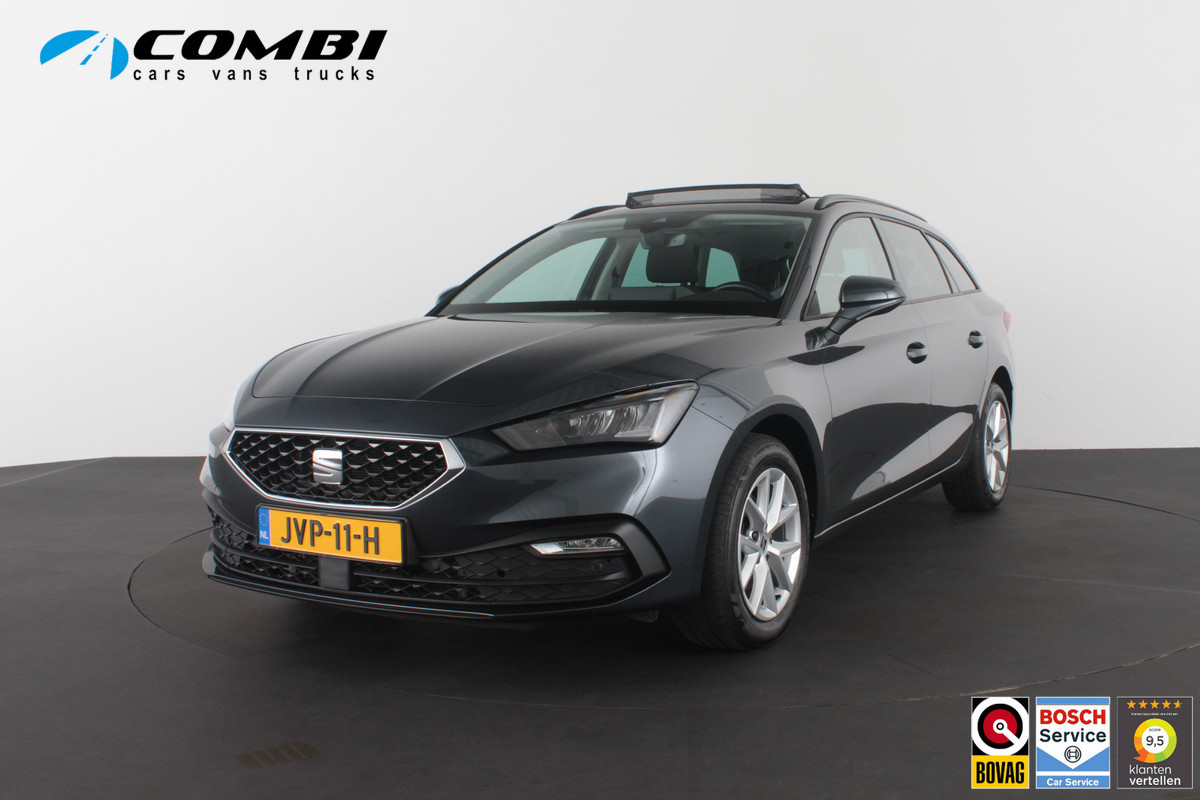 Seat Leon Sportstourer 1.5 TSI Style Business Pano.schuifdak/Camera/Stoelverwarming/Getint glas