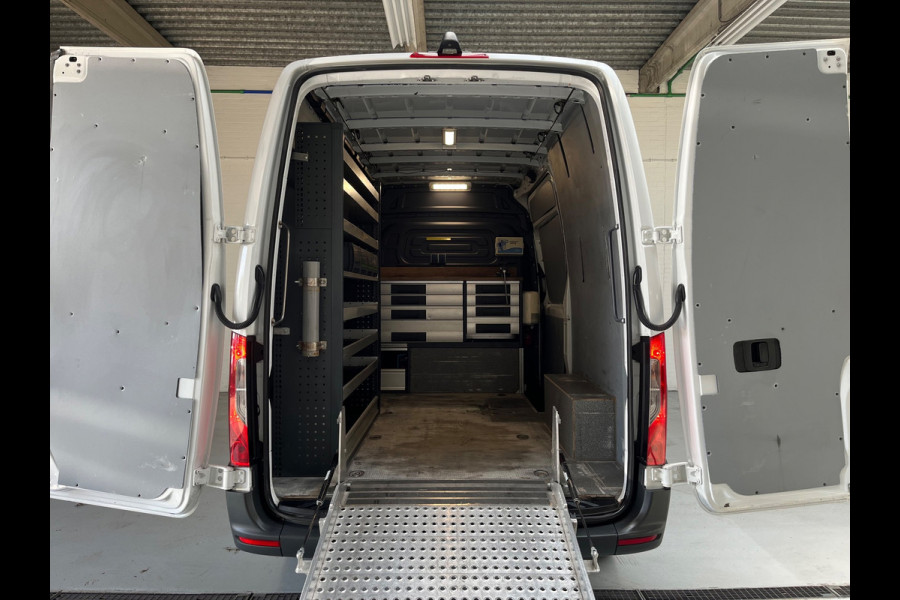 Mercedes-Benz Sprinter Servicewagen 311 2.2 CDI euro6 L2H2, Inrichting, Omvormer V230, Compressor, Oprijplaat, RIJKLAARPRIJS