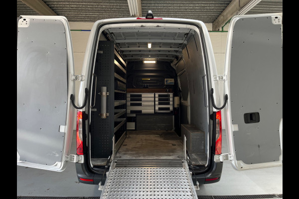 Mercedes-Benz Sprinter Servicewagen 311 2.2 CDI euro6 L2H2, Inrichting, Omvormer V230, Compressor, Oprijplaat, RIJKLAARPRIJS