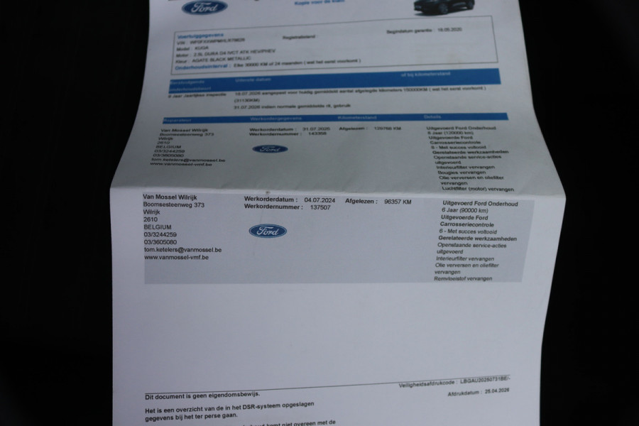 Ford Kuga 2.5 PHEV ST-Line X Trekhaak/360-Camera/Winter-pack/Elektr.-klep
