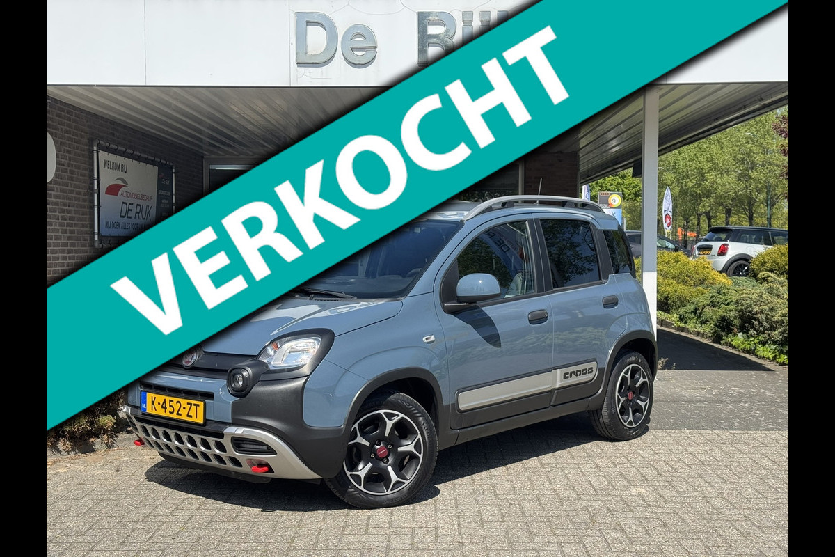Fiat Panda 1.0 Hybrid Cross |1e Eigenaar, Carplay/Android, DAB, Cruise, Clima, Stoelverw. | Dealeronderhhouden | NAP |