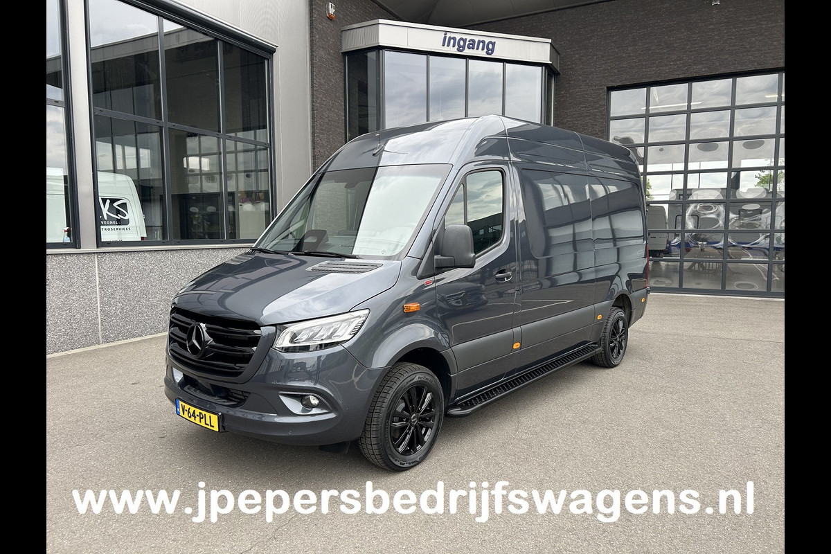 Mercedes-Benz Sprinter 317 CDI L2 H2 Pro LED / MBUX / Navigatie / Camera / Parkeersensoren / Cruise control / Airco / 270 Graden achterdeuren