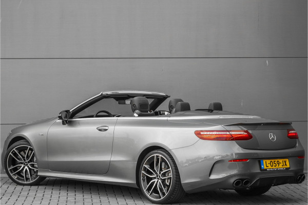 Mercedes-Benz E-Klasse Cabrio AMG 53 4M Premium Plus Luchtvering Aircap Nappa Leder Burmester Stoelventilatie HUD
