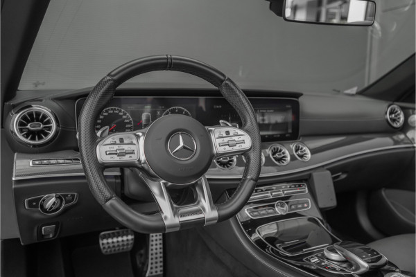 Mercedes-Benz E-Klasse Cabrio AMG 53 4M Premium Plus Luchtvering Aircap Nappa Leder Burmester Stoelventilatie HUD