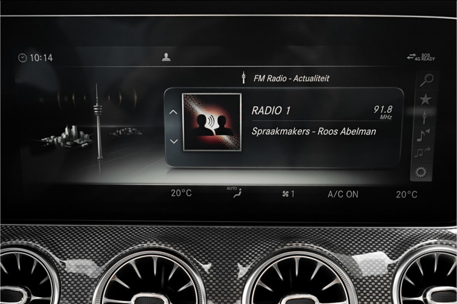 Mercedes-Benz E-Klasse Cabrio AMG 53 4M Premium Plus Luchtvering Aircap Nappa Leder Burmester Stoelventilatie HUD