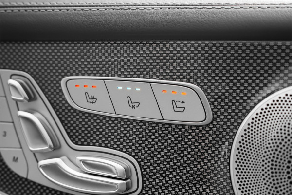 Mercedes-Benz E-Klasse Cabrio AMG 53 4M Premium Plus Luchtvering Aircap Nappa Leder Burmester Stoelventilatie HUD
