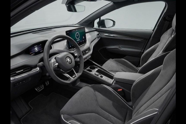 Škoda ENYAQ iV 60 Sportline 180pk | Navigatie | Wegklapbare trekhaak | 20 inch Lichtmetalen velgen | Apple Carplay/- Android auto | Verwarmbare voorstoelen | Adaptieve cruise controle