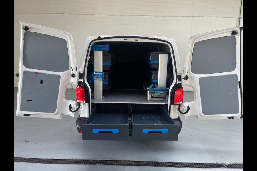 Volkswagen Transporter Servicewagen 2.0 TDI 110pk euro6 L2H1 Comfortline Airco, CruiseControl, Sortimo Inrichting RIJKLAARPRIJS!