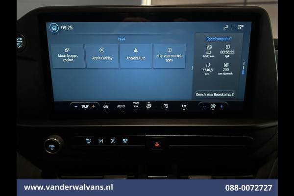 Ford Transit Custom 2.0 TDCI 136pk L2H1 Euro6 Airco | Camera | Apple Carplay | LED | Cruisecontrol Android Auto, Verwarmde voorruit, Parkeersensoren, Bijrijdersbank, 2740kg trekvermogen