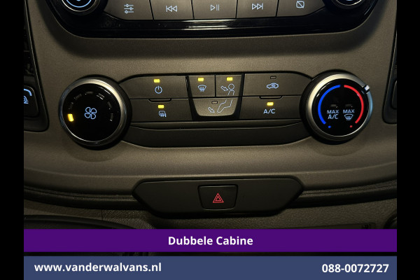 Ford Transit Custom 2.0 TDCI 131pk L2H1 Dubbele Cabine Euro6 Airco | 6-Zits | Camera | Navigatie | Apple Carplay | LED | Cruisecontrol Android Auto, Parkeersensoren, 2800kg Trekhaak, Dakdragers