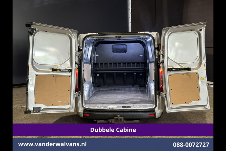 Ford Transit Custom 2.0 TDCI 131pk L2H1 Dubbele Cabine Euro6 Airco | 6-Zits | Camera | Navigatie | Apple Carplay | LED | Cruisecontrol Android Auto, Parkeersensoren, 2800kg Trekhaak, Dakdragers