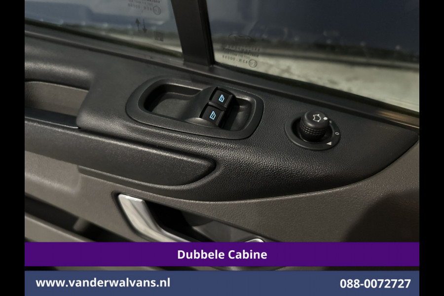 Ford Transit Custom 2.0 TDCI 131pk L2H1 Dubbele Cabine Euro6 Airco | 6-Zits | Camera | Navigatie | Apple Carplay | LED | Cruisecontrol Android Auto, Parkeersensoren, 2800kg Trekhaak, Dakdragers