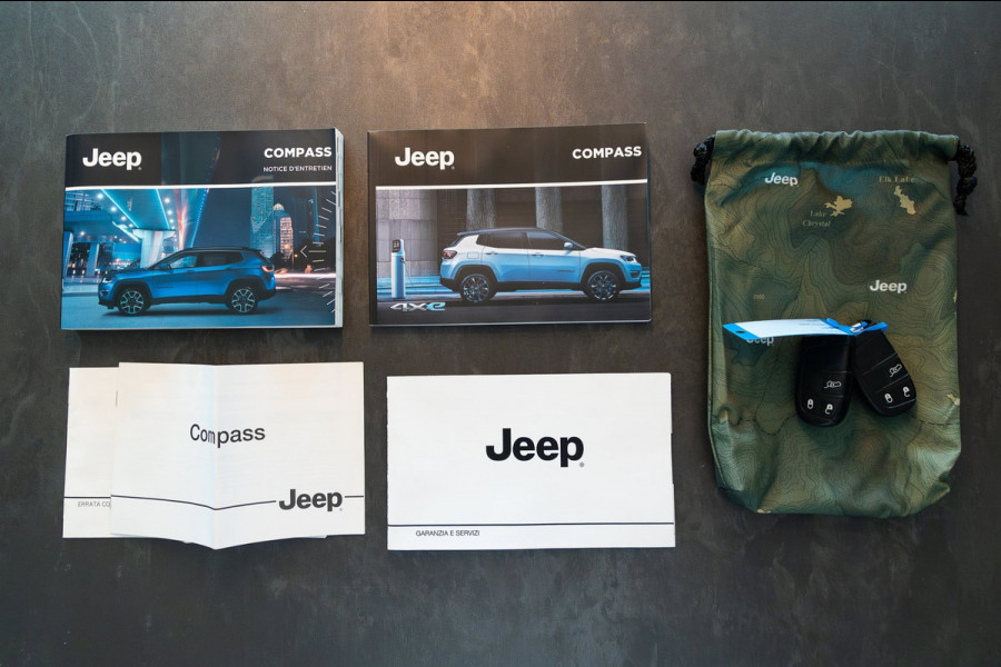 Jeep Compass 4xe 240 Plug-in Hybrid Electric Trailhawk I Pano I Leder I ALpine I Vol opties I