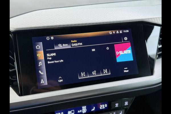 Audi Q4 e-tron 50 Quattro 300pk 82kWh SOH 95% Launch Ed. Advanced Plus Warmtepomp Leder SONOS®-Hifi Navi Camera Adap.Cruise Elek.Stoelen+Memory Head-Up Pdc DAB Matrix LED Lmv € 76.000 nieuw! 1e Eigenaar Origineel Nederlandse Auto Dealeronderhouden