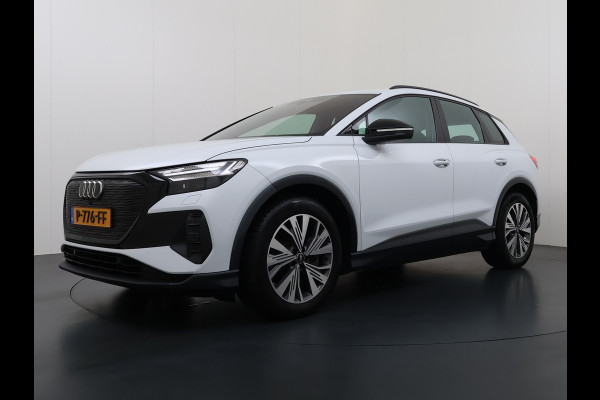 Audi Q4 e-tron 50 Quattro 300pk 82kWh SOH 95% Launch Ed. Advanced Plus Warmtepomp Leder SONOS®-Hifi Navi Camera Adap.Cruise Elek.Stoelen+Memory Head-Up Pdc DAB Matrix LED Lmv € 76.000 nieuw! 1e Eigenaar Origineel Nederlandse Auto Dealeronderhouden