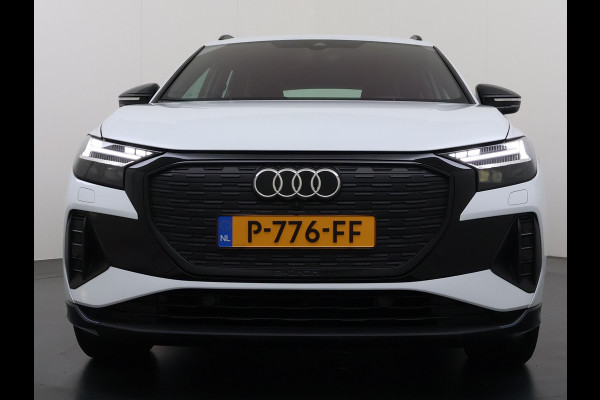 Audi Q4 e-tron 50 Quattro 300pk 82kWh SOH 95% Launch Ed. Advanced Plus Warmtepomp Leder SONOS®-Hifi Navi Camera Adap.Cruise Elek.Stoelen+Memory Head-Up Pdc DAB Matrix LED Lmv € 76.000 nieuw! 1e Eigenaar Origineel Nederlandse Auto Dealeronderhouden