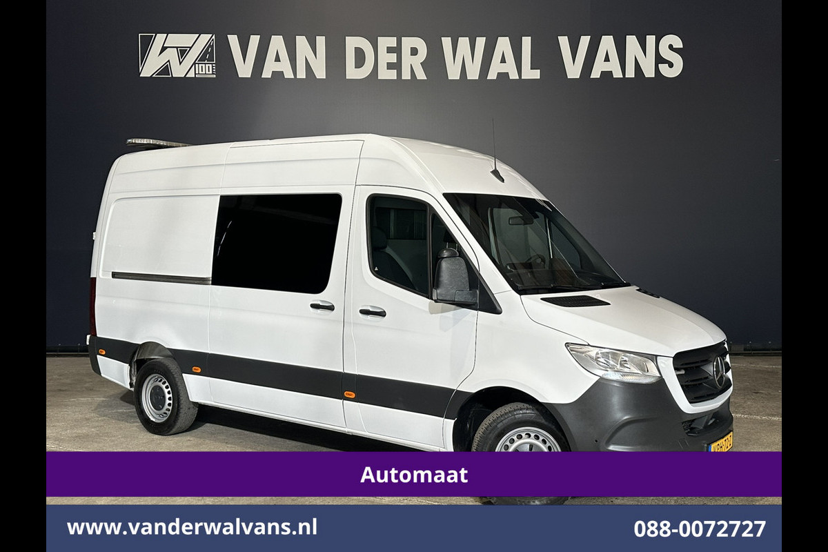 Mercedes-Benz Sprinter 317 CDI 170pk 9G-Tronic Automaat 3500kg Trekhaak L2H2 Inrichting Euro6 Airco | Laadklep | Camera | Apple Carplay Android Auto, Cruisecontrol, Parkeerensoren