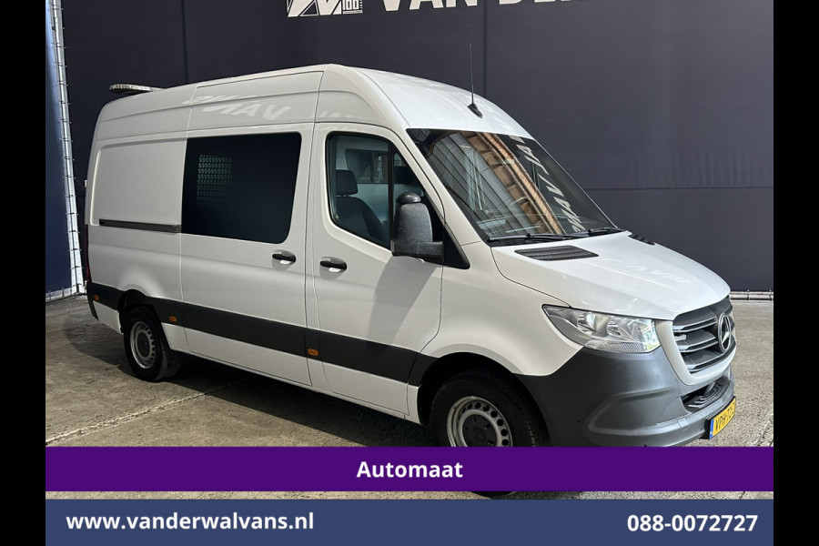 Mercedes-Benz Sprinter 317 CDI 170pk 9G-Tronic Automaat 3500kg Trekhaak L2H2 Inrichting Euro6 Airco | Laadklep | Camera | Apple Carplay Android Auto, Cruisecontrol, Parkeerensoren