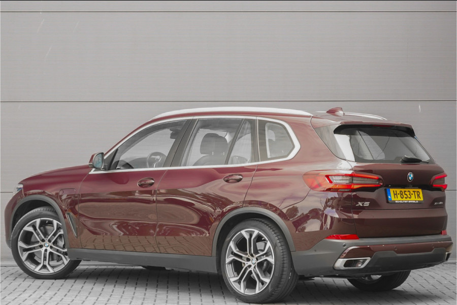 BMW X5 xDrive45e High Executive Luchtv Driving Ass Pro ACC Comfortstoelen Massage HiFi Soft Close 21"