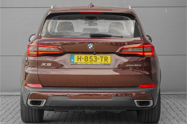 BMW X5 xDrive45e High Executive Luchtv Driving Ass Pro ACC Comfortstoelen Massage HiFi Soft Close 21"