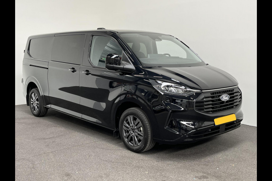 Ford Transit Custom 300 2.0 TDCI L2H1 Limited Dubbele Cabine Automaat Carplay Airco Navigatie Parkeersensoren Camera