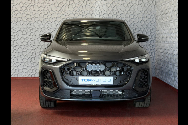 Audi Q5 Sportback 2.0 TFSI E-HYBRID 367PK QUATTRO LEER PANO S EDITION COMPETITION 21''LMV MATRIX.LED PASS .DISPLAY ELEK.STOEL 100 km elektrisch rijden