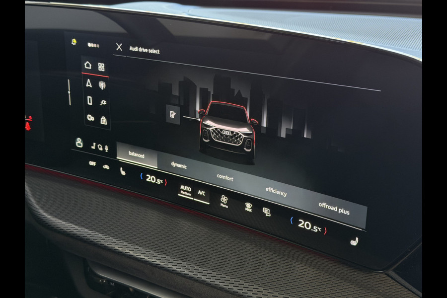 Audi Q5 Sportback 2.0 TFSI E-HYBRID 367PK QUATTRO LEER PANO S EDITION COMPETITION 21''LMV MATRIX.LED PASS .DISPLAY ELEK.STOEL 100 km elektrisch rijden