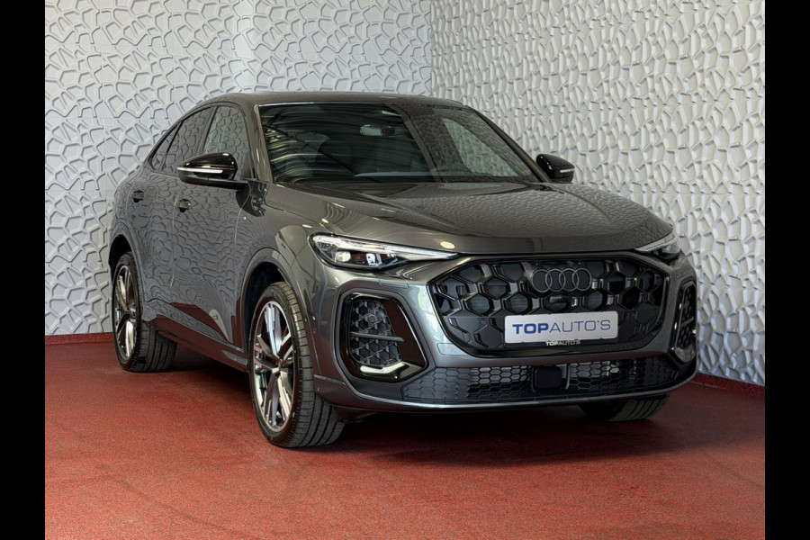 Audi Q5 Sportback 2.0 TFSI E-HYBRID 367PK QUATTRO LEER PANO S EDITION COMPETITION 21''LMV MATRIX.LED PASS .DISPLAY ELEK.STOEL 100 km elektrisch rijden
