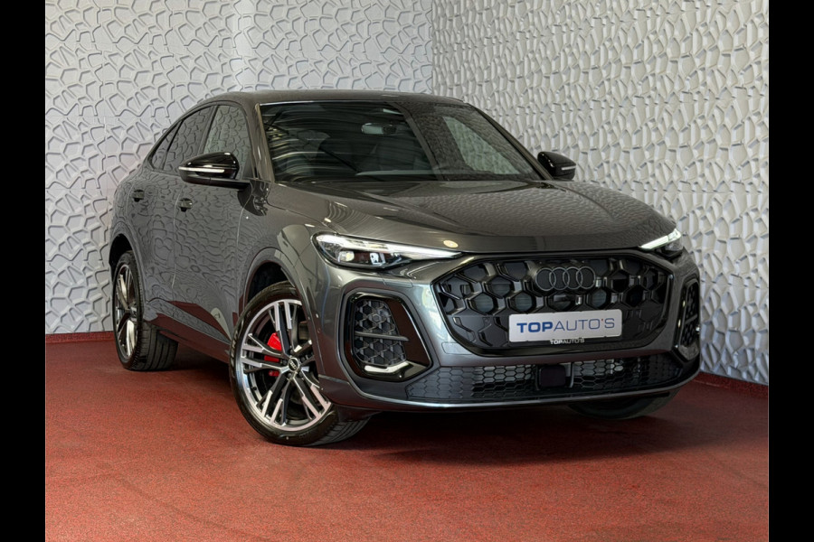 Audi Q5 Sportback 2.0 TFSI E-HYBRID 367PK QUATTRO LEER PANO S EDITION COMPETITION 21''LMV MATRIX.LED PASS .DISPLAY ELEK.STOEL 100 km elektrisch rijden