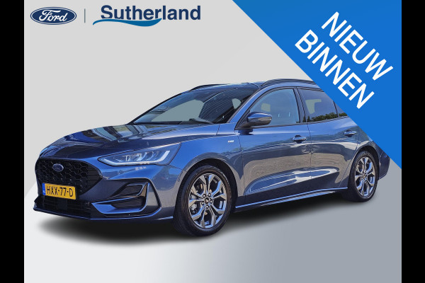 Ford FOCUS Wagon 1.0 EcoBoost Hybrid ST Line | Chrome Blue | Winter Pack | Driver Assistance Pack | NL Auto |