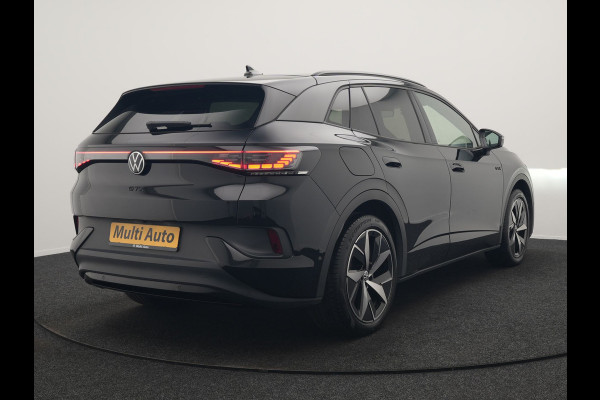 Volkswagen ID.4 GTX 4Motion 77 kWh 299pk Dealer O.H. | Panodak | Adaptive Cruise | Head Up | 360 Camera | Alcantara Sportstoelen Massage & Memory | IQ Light | Sfeerverlichting | Keyless | Blis | Stoelen & Stuur Verwarmd | Apple Carplay |