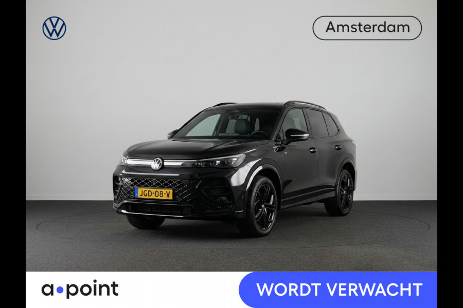 Volkswagen Tayron 1.5 eHybrid R-Line Edition 272 pk Automaat (DSG) | Verlengde garantie | Navigatie | Panoramadak | Trekhaak (wegklapbaar) | Parkeersensoren (Park assist) | Rondomzicht camera | Lederen bekleding | R-Line |