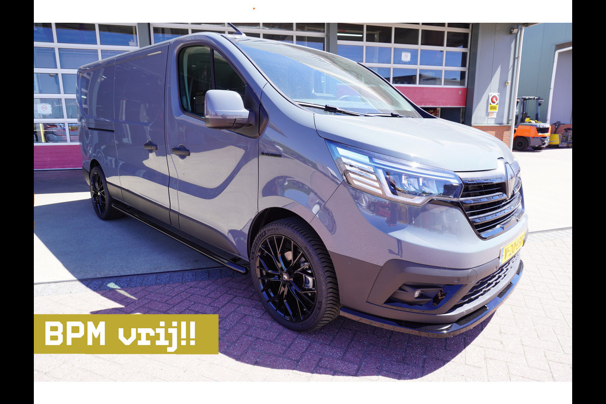 Renault Trafic 2.0 Blue dCi 130PK L2H1 Advance Schuifdeur L+R Black Edition Nr. V058 | Airco | Cruise | Navigatie | Camera | All season+ 20" LM Velgen